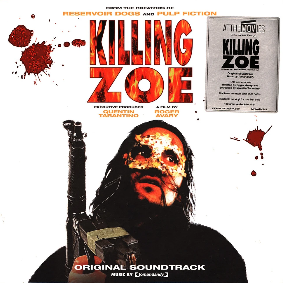 tomandandy - Killing Zoe Black Vinyl Edition