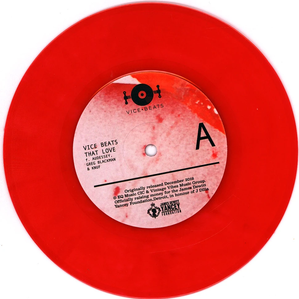 Vice Beats - That Love Red Vinyl Edition