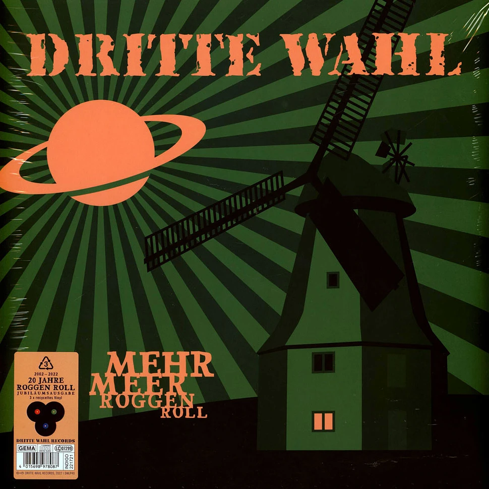 Dritte Wahl - Mehr Meer Roggen Roll Black Vinyl Edition
