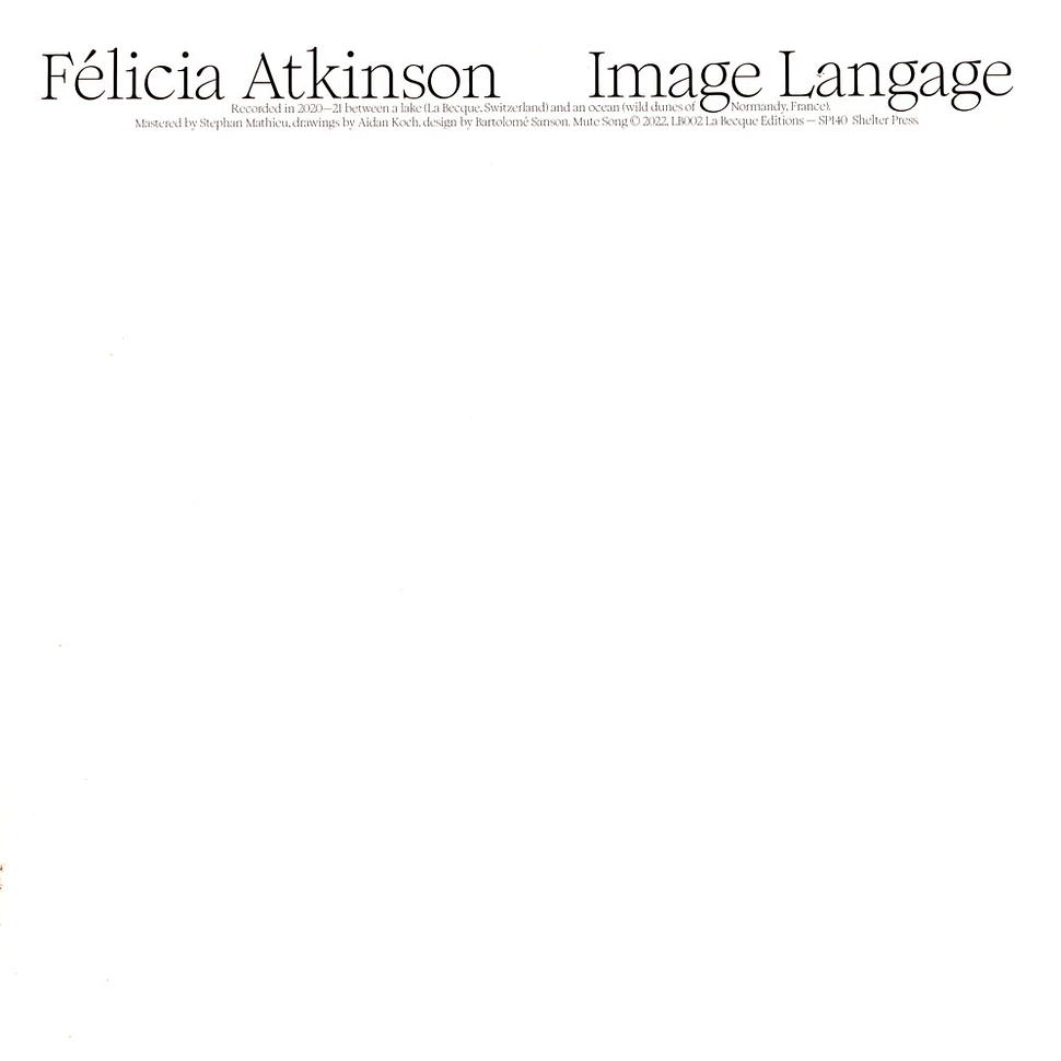 Felicia Atkinson - Image Langage