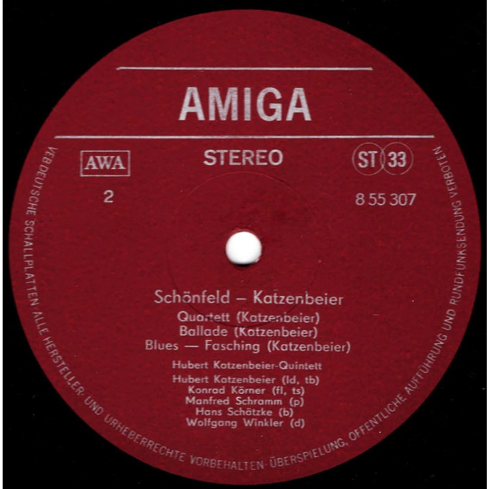 Friedhelm Schönfeld - Hubert Katzenbeier - Jazz