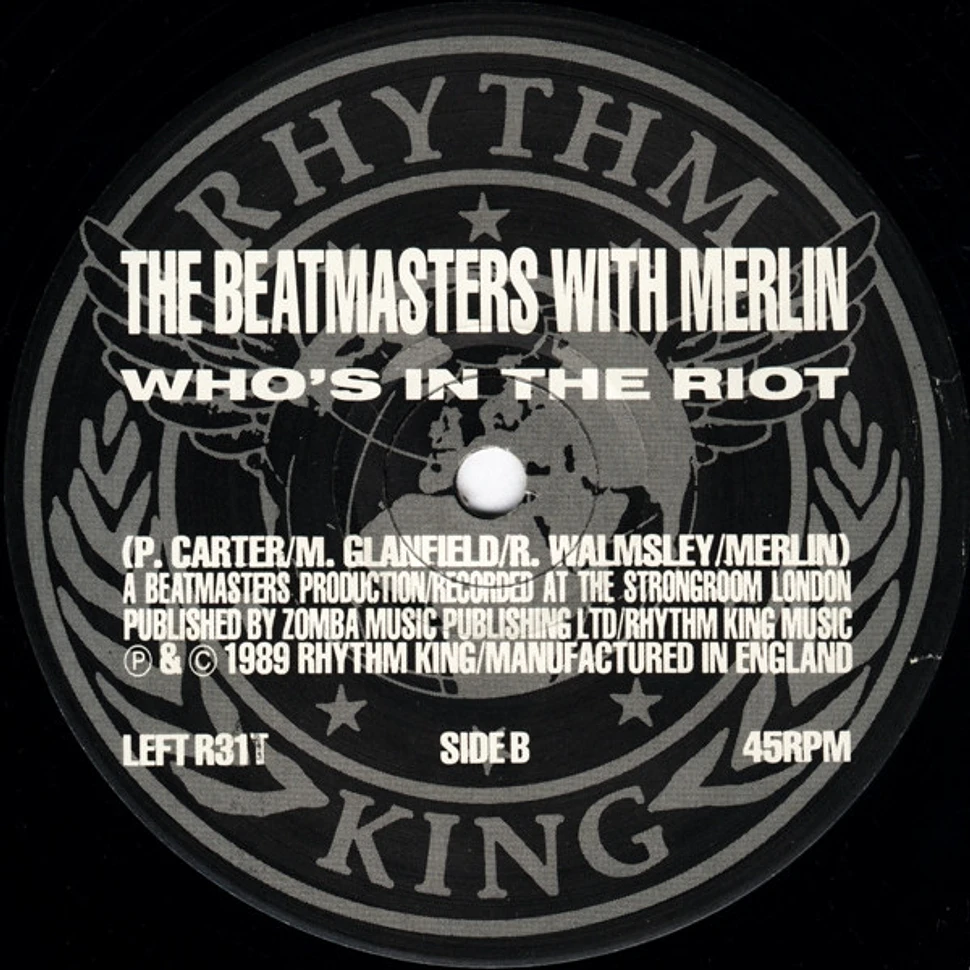 The Beatmasters With Merlin - Who's In The House (US Remix Limited Edition)