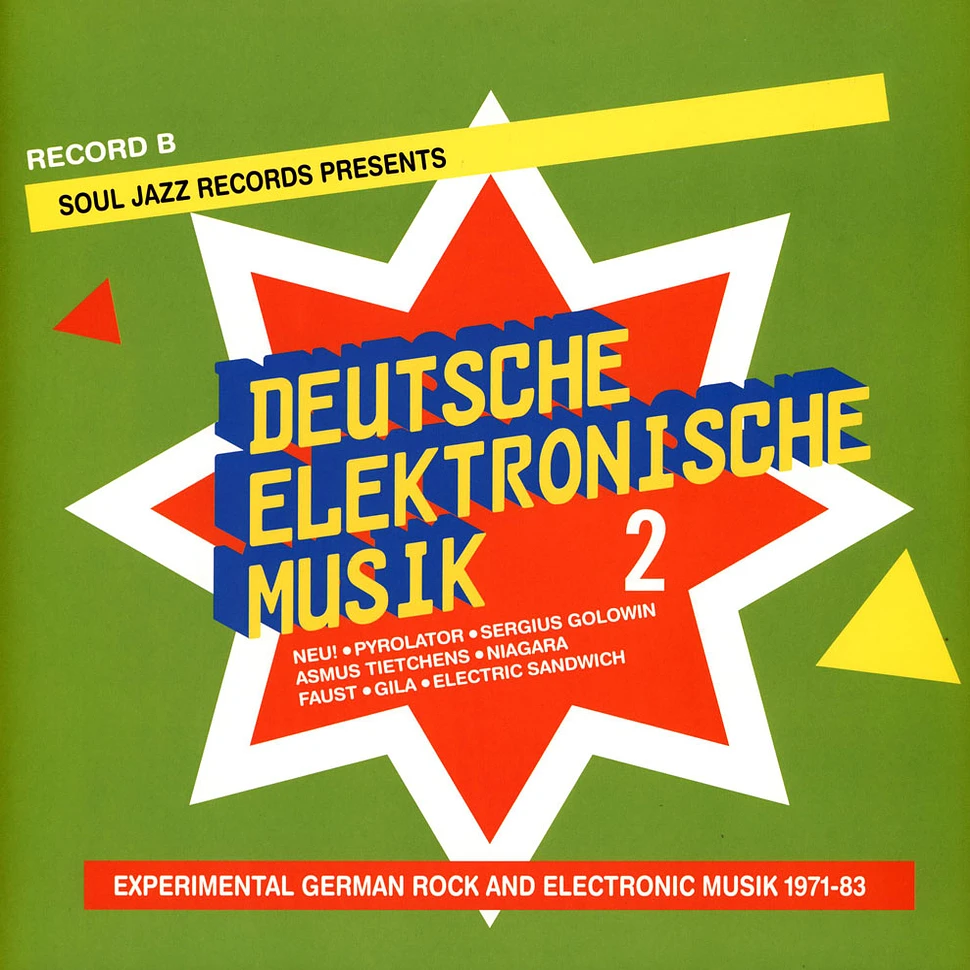 Soul Jazz Records presents - Deutsche Elektronische Musik Volume 2 - Experimental German Rock And Electronic Music 1972-83 LP 2