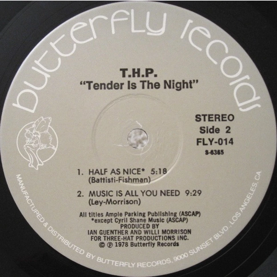 THP Orchestra - THP #2 - Tender Is The Night