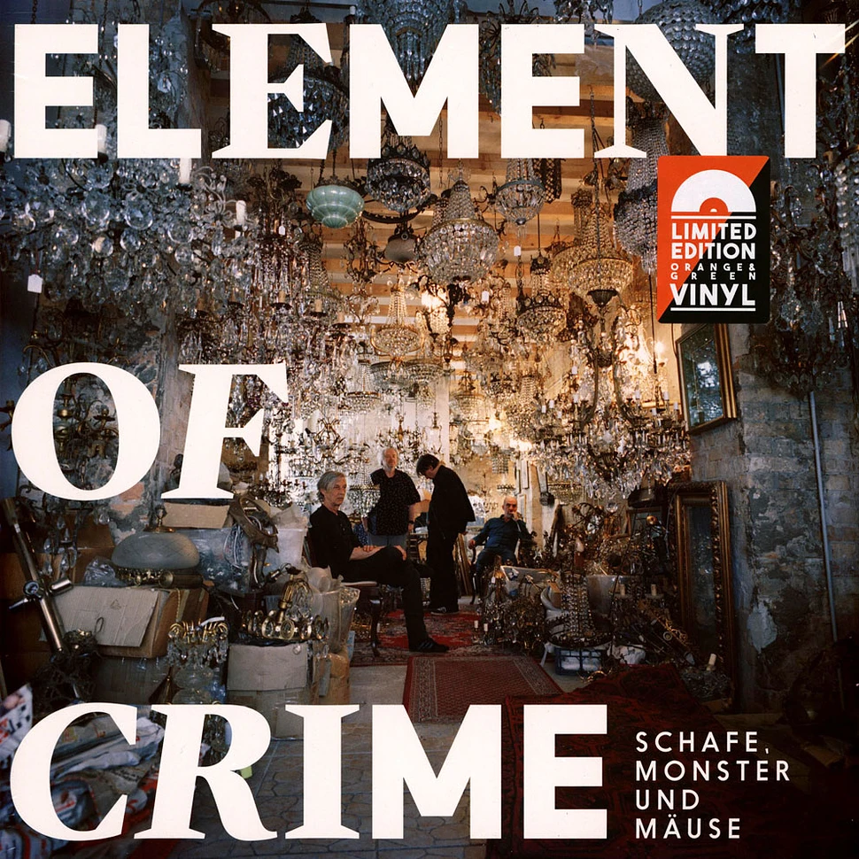 Element Of Crime - Schafe, Monster Und Mäuse Limited Orange / Green Vnyl edition
