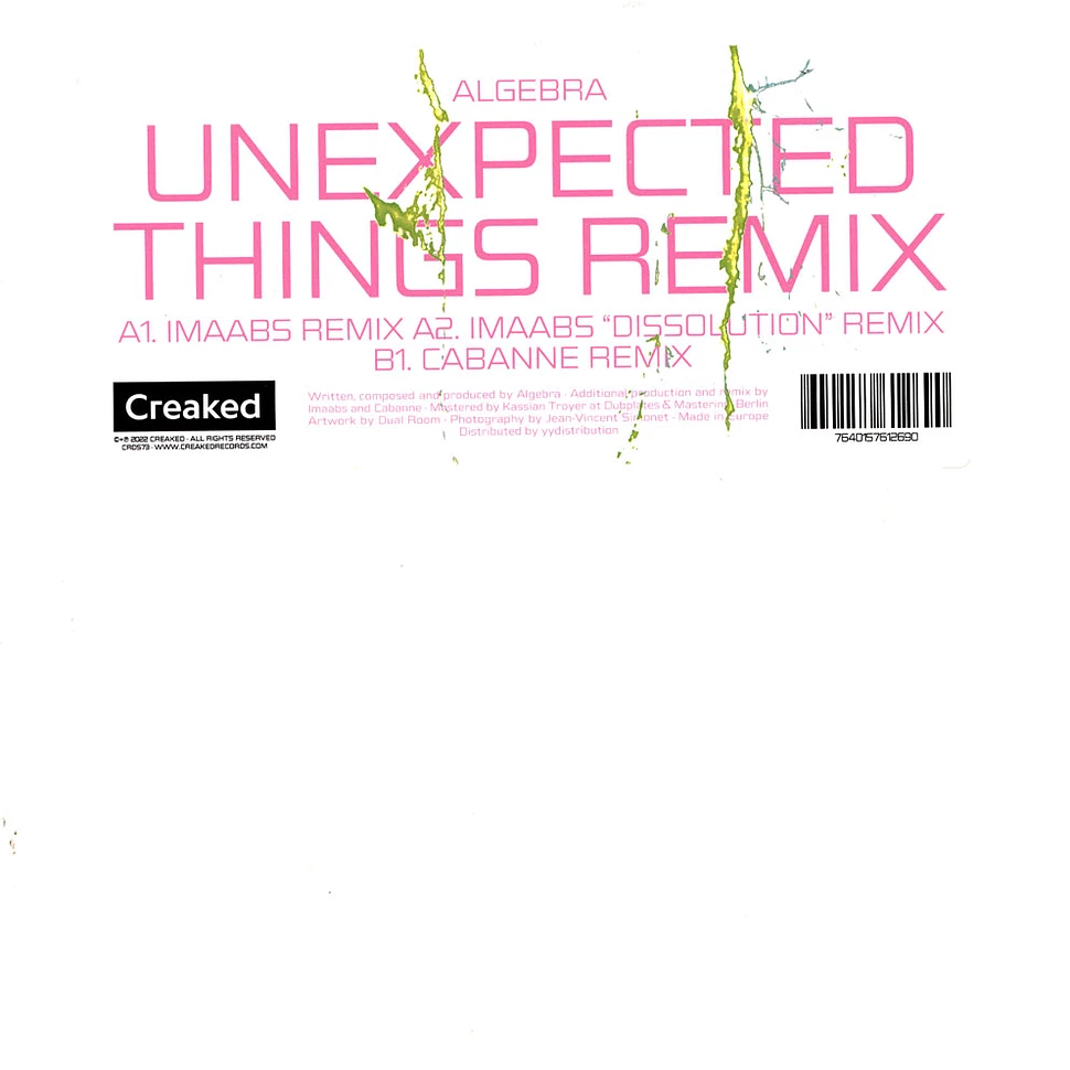 Algebra - Unexpected Things Remix Cabanne Remix