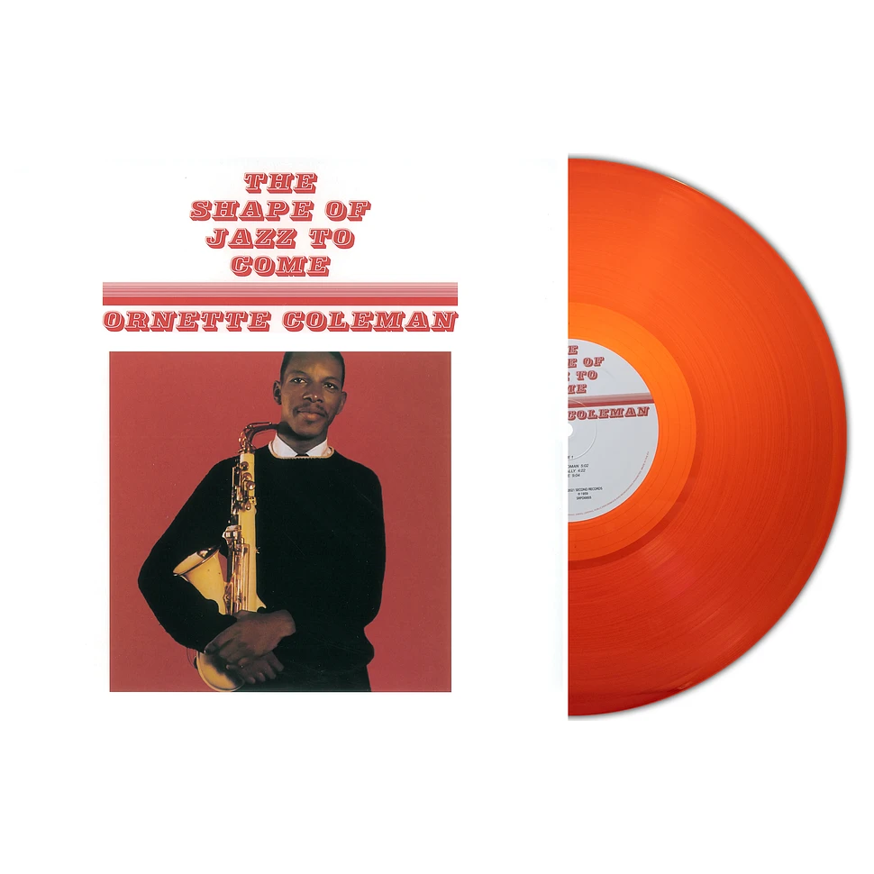 Ornette Coleman - The Shape Of Jazz To Come Transparent Red Vinyl Edition