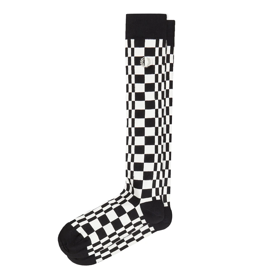 Fred Perry - Long Chequerboard Sock