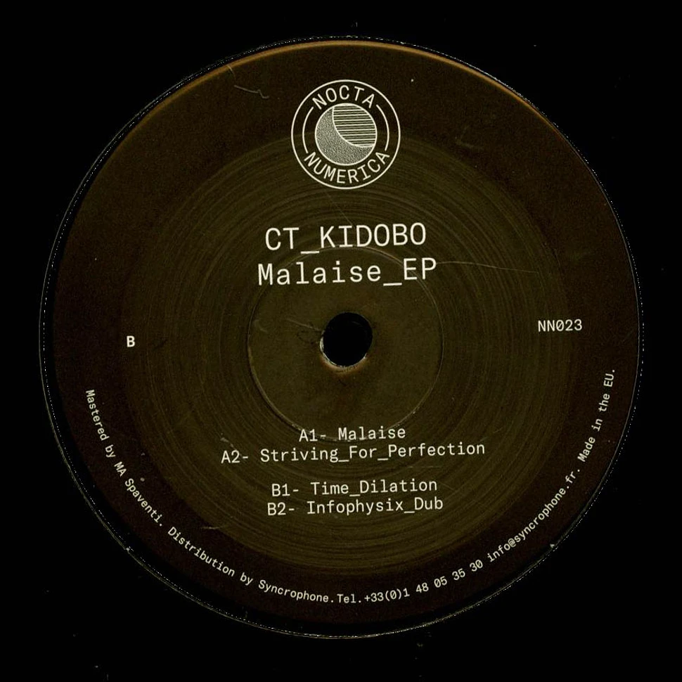 CT Kidobo - Malaise EP