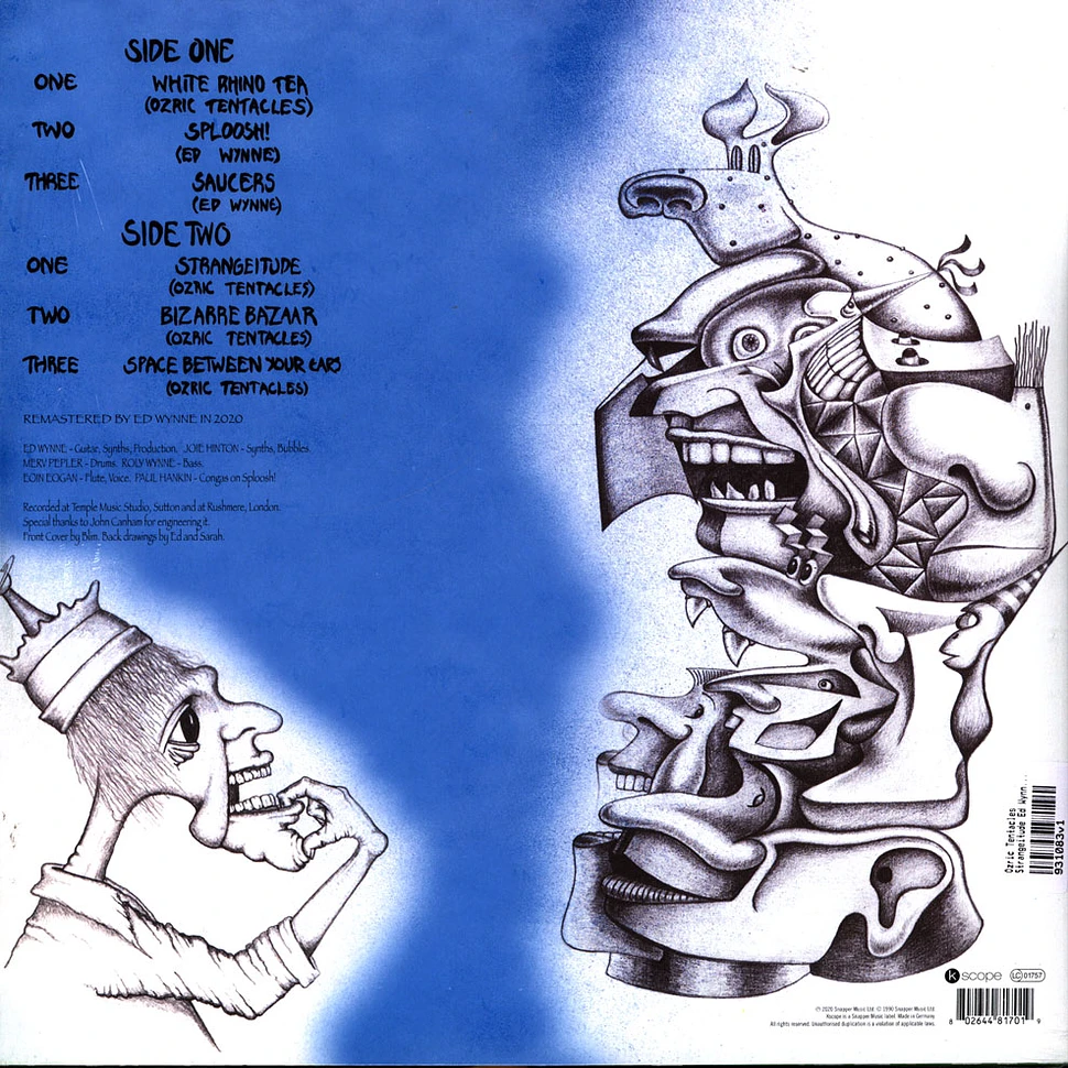 Ozric Tentacles - Strangeitude Ed Wynne Remaster Black Vinyl Edition