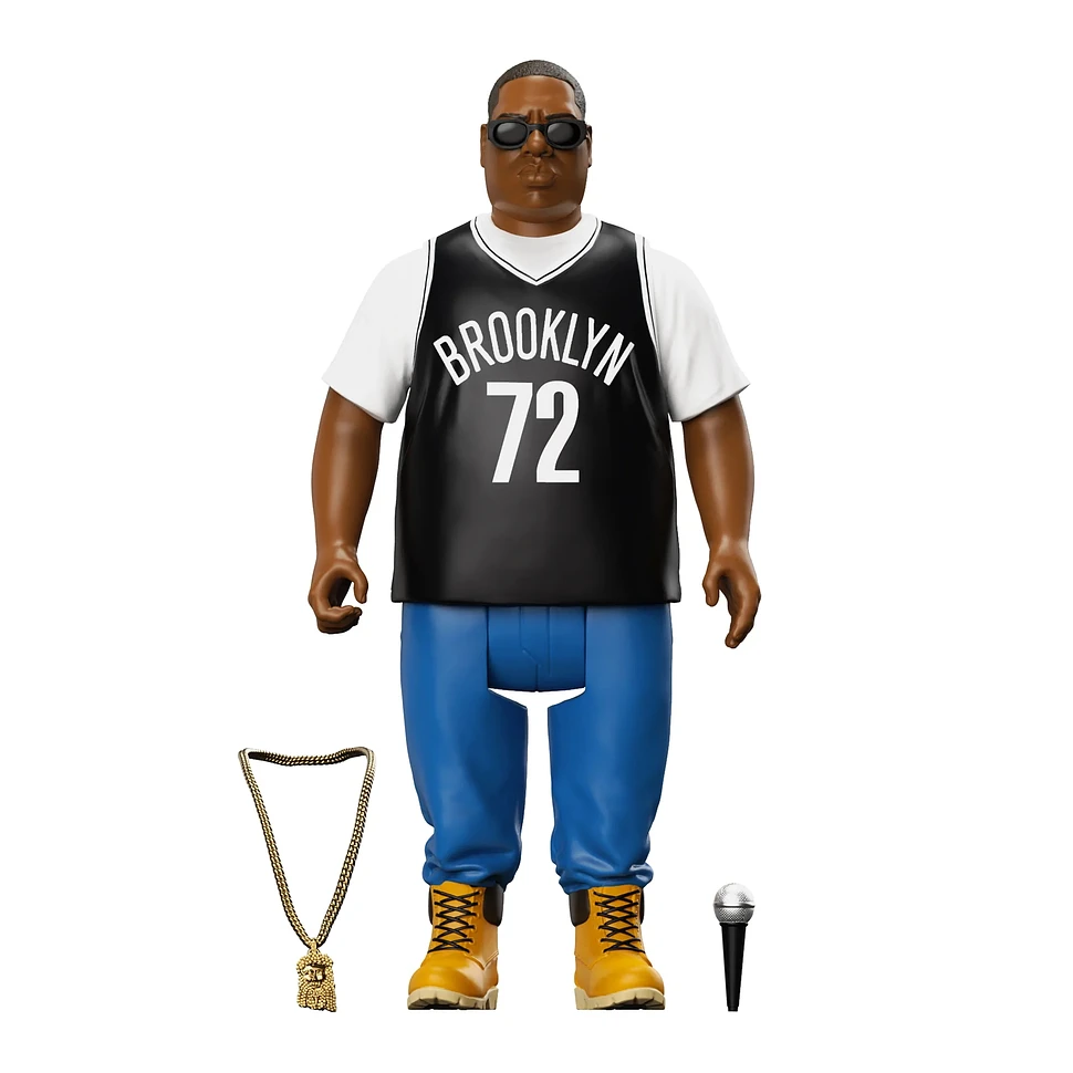 The Notorious B.I.G. - Biggie Brooklyn Jersey - ReAction Figure