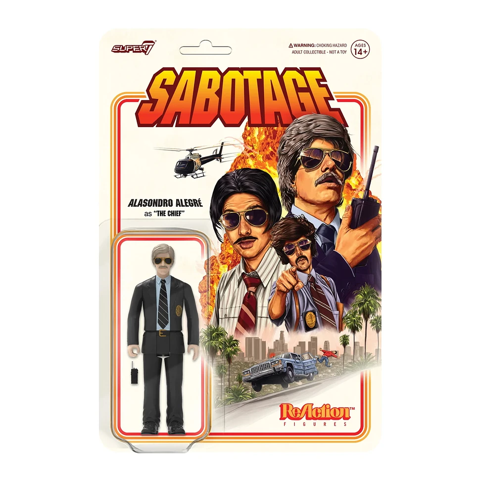 Beastie Boys - Sabotage - Alasondro Alegré As “The Chief” - ReAction Figure