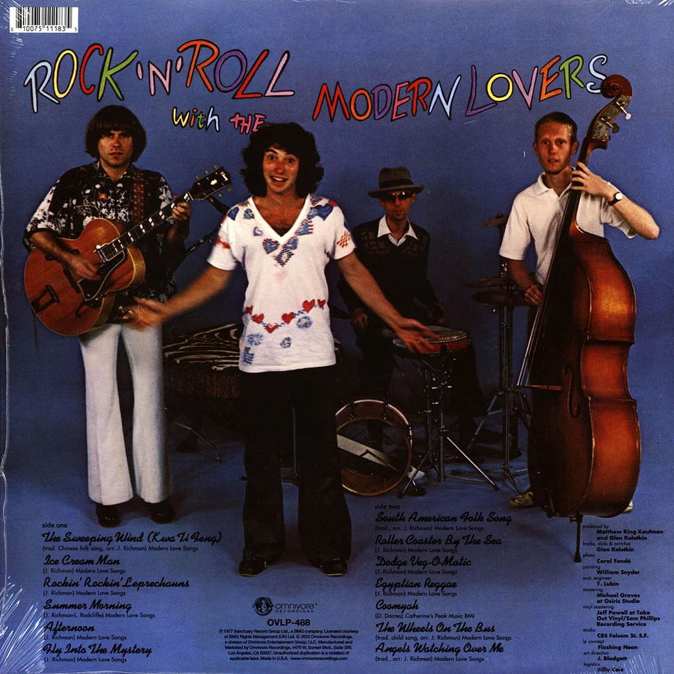 Jonathan Richman & The Modern Lovers - Rock 'N' Roll With The Modern Lovers