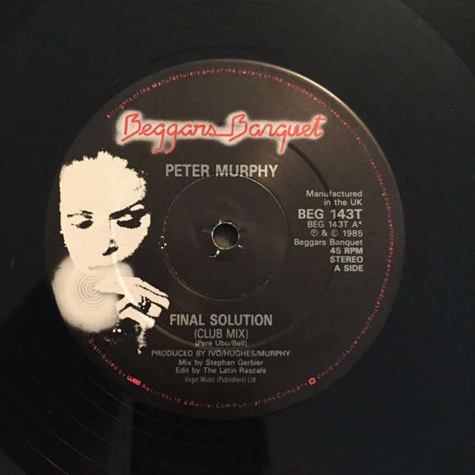 Peter Murphy - Final Solution