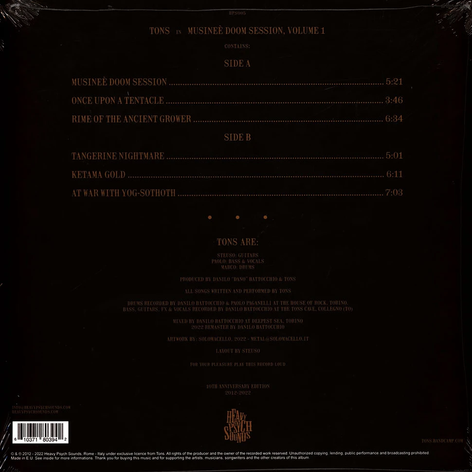 Tons - Musineè Doom Session Volume 1 Black Vinyl Edition