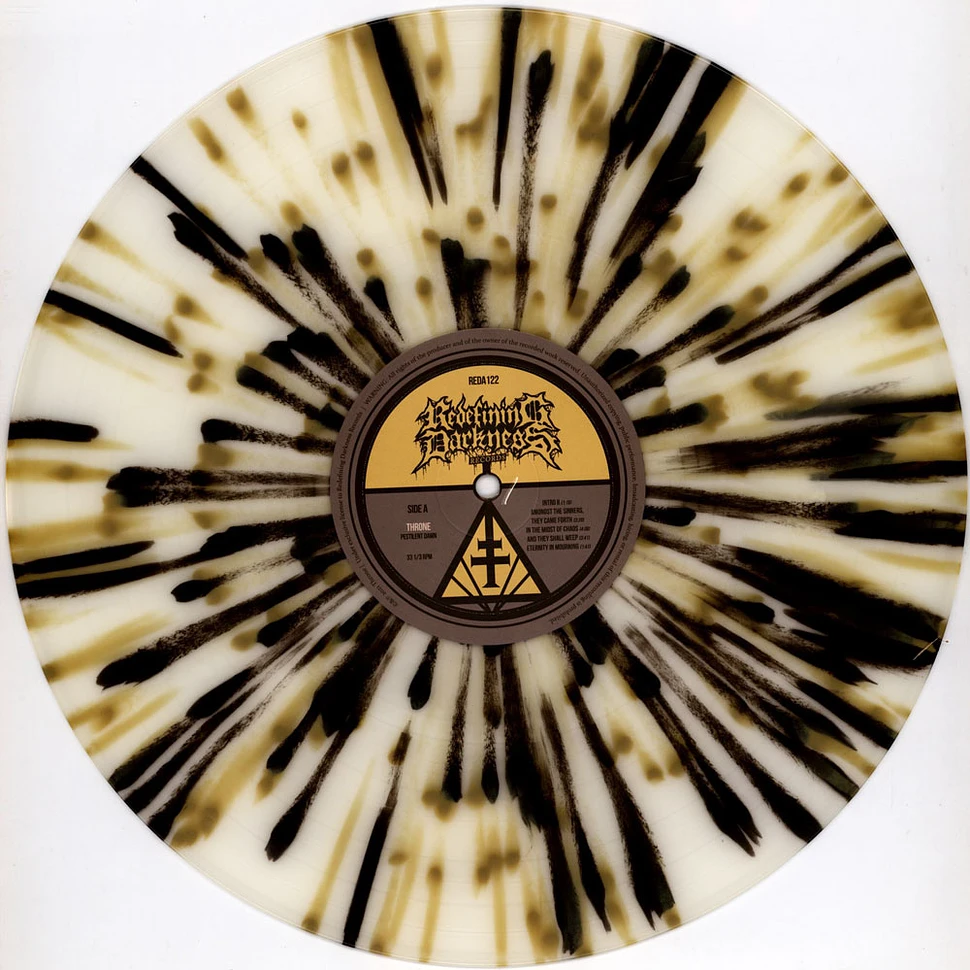 Throne - Pestilent Dawn Marble/Black/Gold Splatter Vinyl Edition