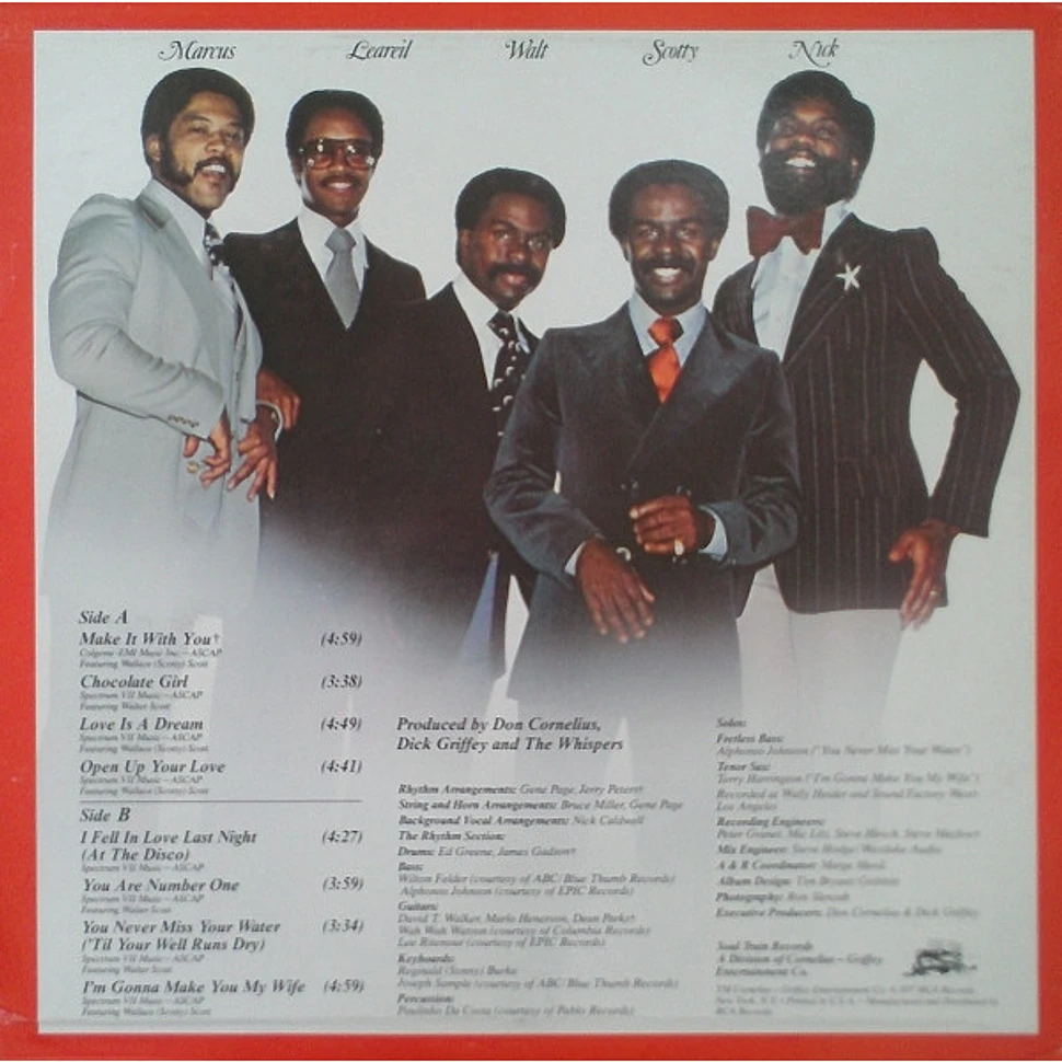 The Whispers - Open Up Your Love