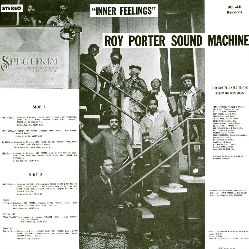 Roy Porter Sound Machine - Inner Feelings Deluxe Edition