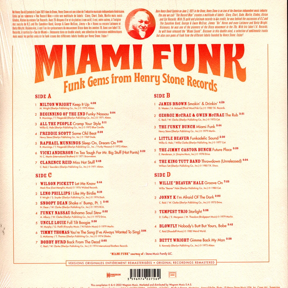 V.A. - Miami Funk - Funks Gems From Henry Stone Records