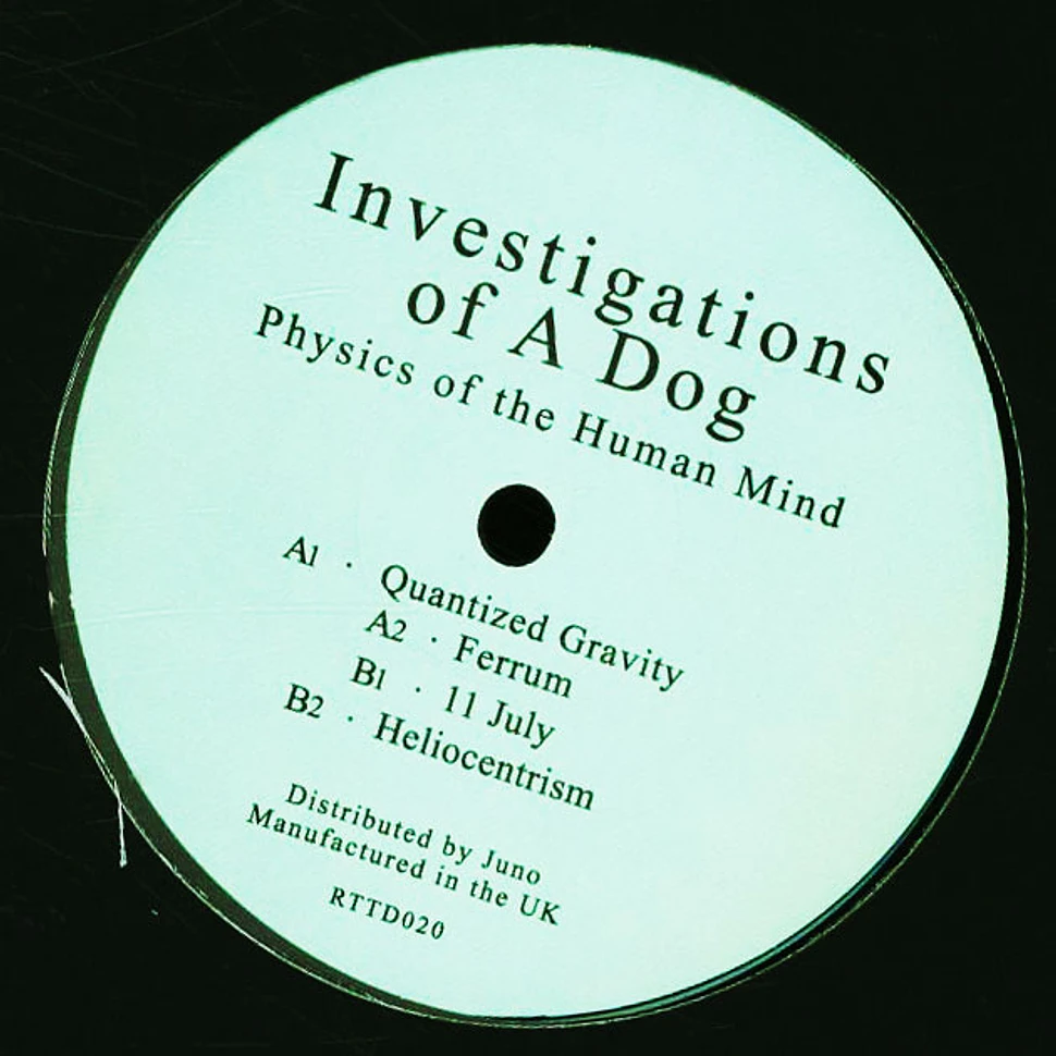 Investigations Of A Dog - Physics Of The Human Mind