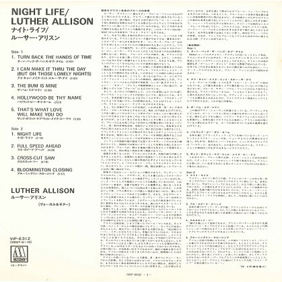 Luther Allison - Night Life