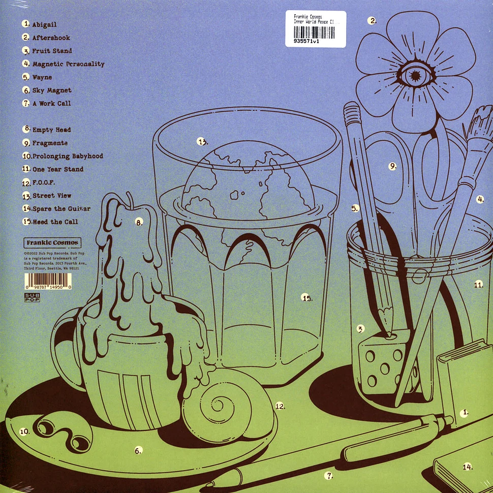 Frankie Cosmos - Inner World Peace Clear Vinyl Edition