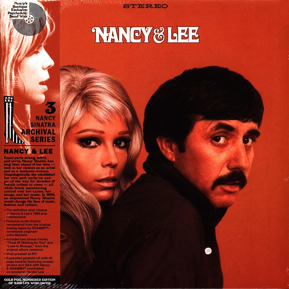 Nancy Sinatra & Lee Hazlewood - Nancy & Lee Orange Vinyl Edition