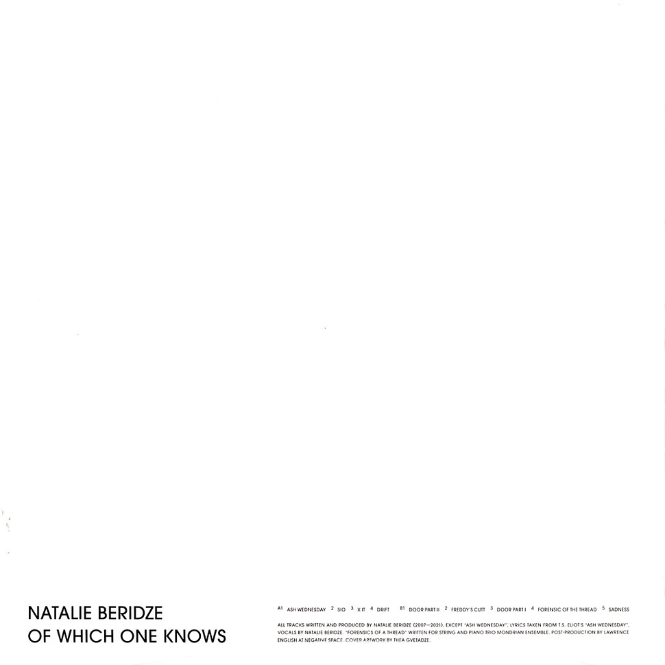 Natalie Beridze - Of Which One Knows