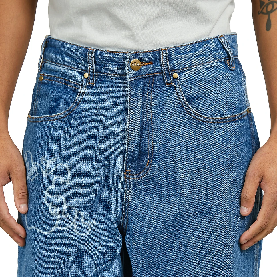 Butter Goods Jun Denim Jeans (Washed Indigo) HHV