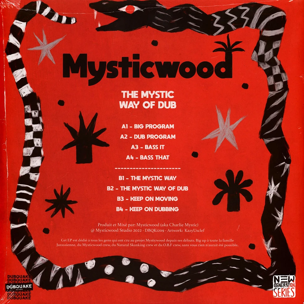 Mysticwood - Big Program, Dub, Bass It, Dub / The Mystic Way, Dub, Keep On Moving, Dub