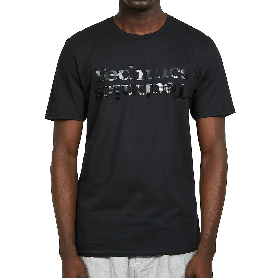 Technics - Technics Logo All Black T-Shirt