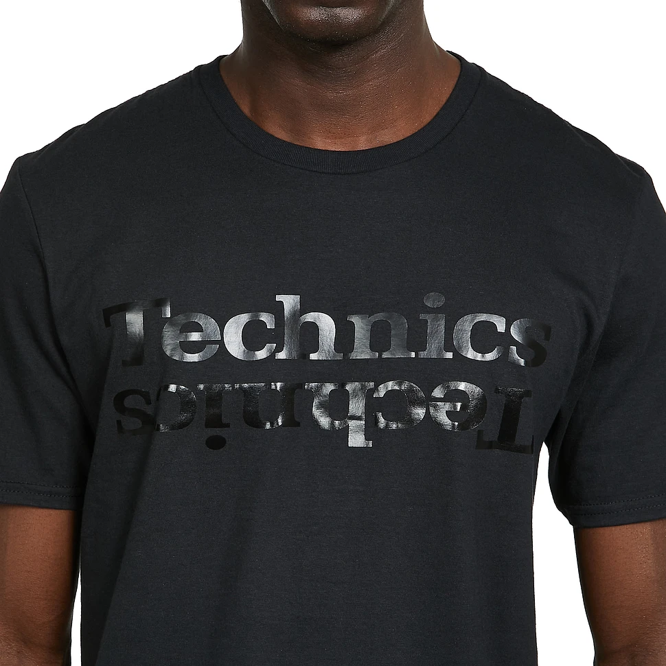 Technics - Technics Logo All Black T-Shirt
