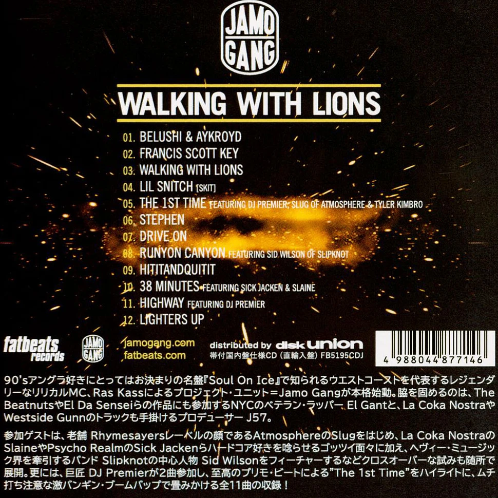 Jamo Gang - Walking With Lions Japan Import Edition