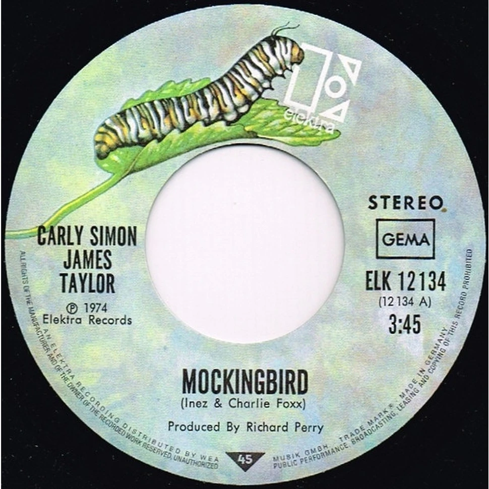 Carly Simon, James Taylor - Mockingbird
