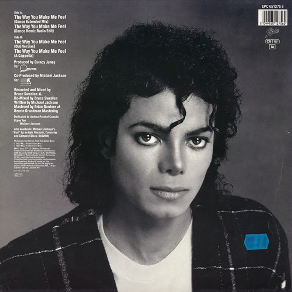 Michael Jackson - The Way You Make Me Feel (Special 12