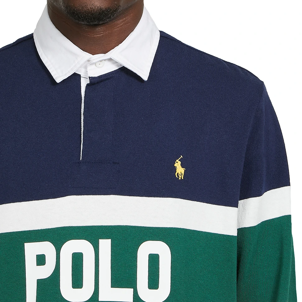 Polo Ralph Lauren - Classic Fit Striped Logo Rugby Shirt