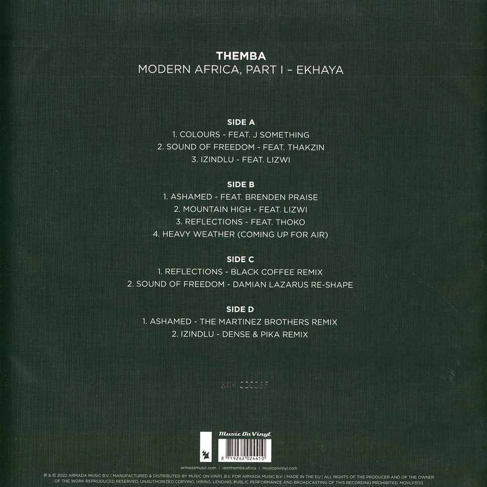 Themba - Modern Africa, Part 1 Ekhaya Translucent Red Vinyl Edition