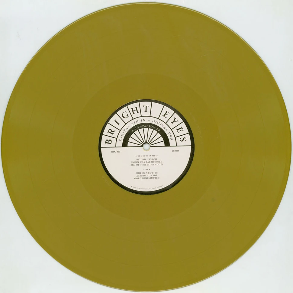 Bright Eyes - Digital Ash In A Digital Urn: A Companion EP Opaque Gold Vinyl Edition