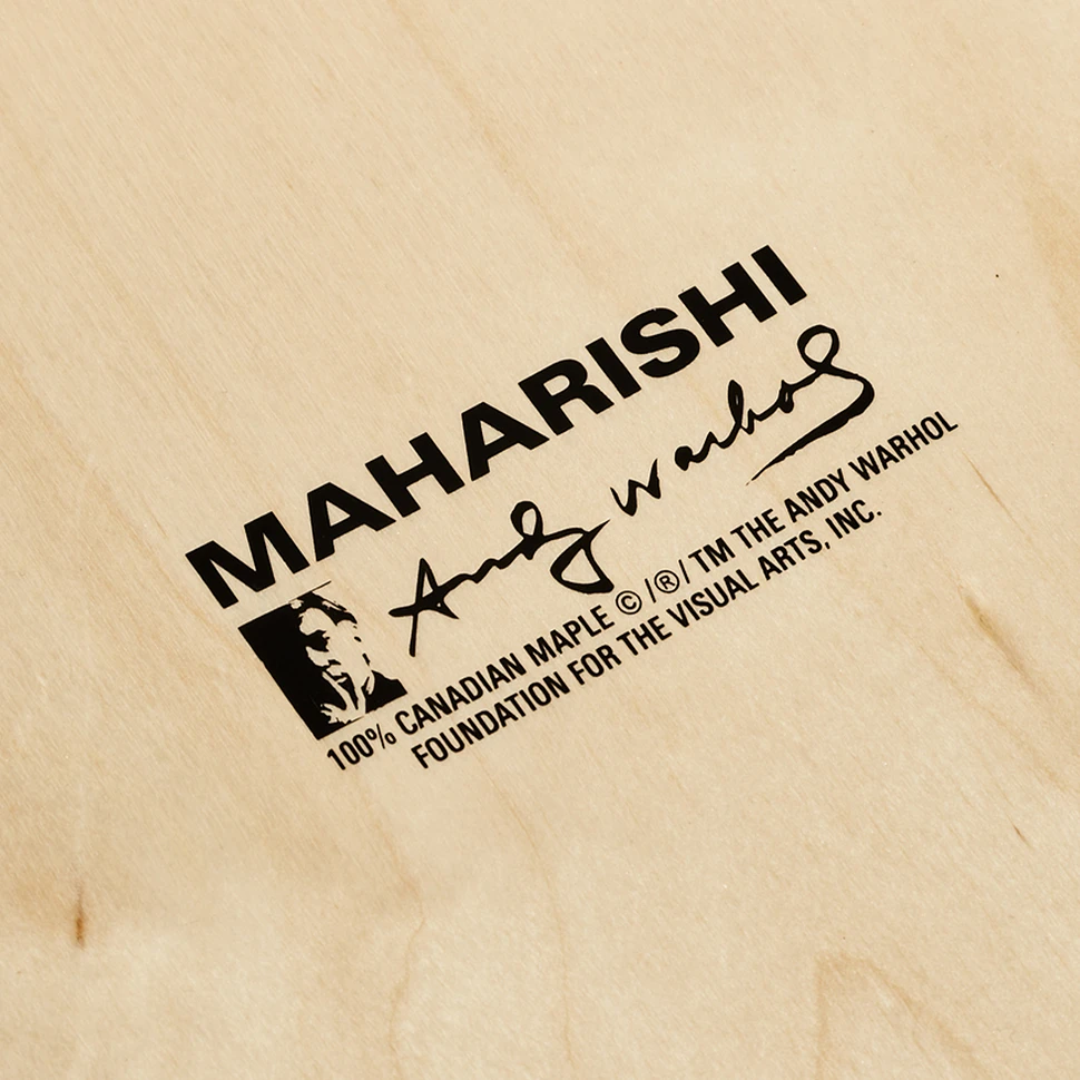 Maharishi x Andy Warhol - Maha Warhol Jesus Skate Deck