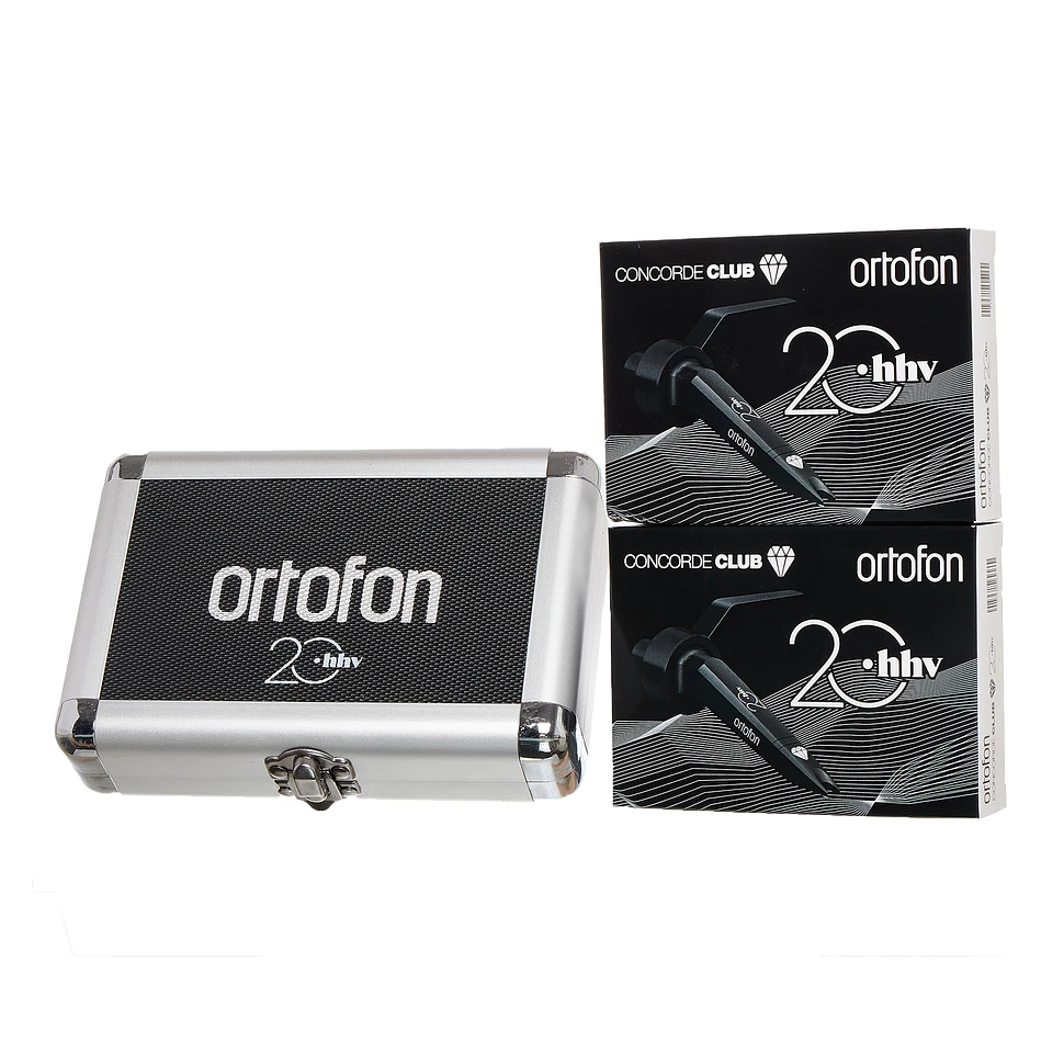 Ortofon - Concorde MkII CLUB Twin & Flight Case CC Twin MkII Bundle - 20 Years HHV Edition