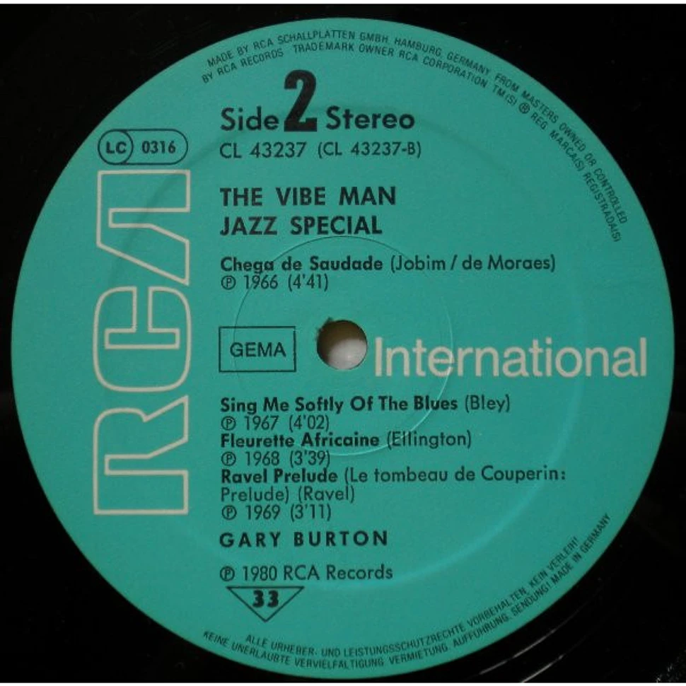 Gary Burton - The Vibe Man Gary Burton