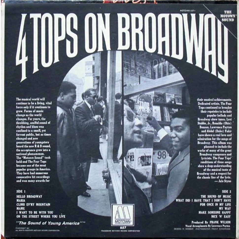 Four Tops - On Broadway