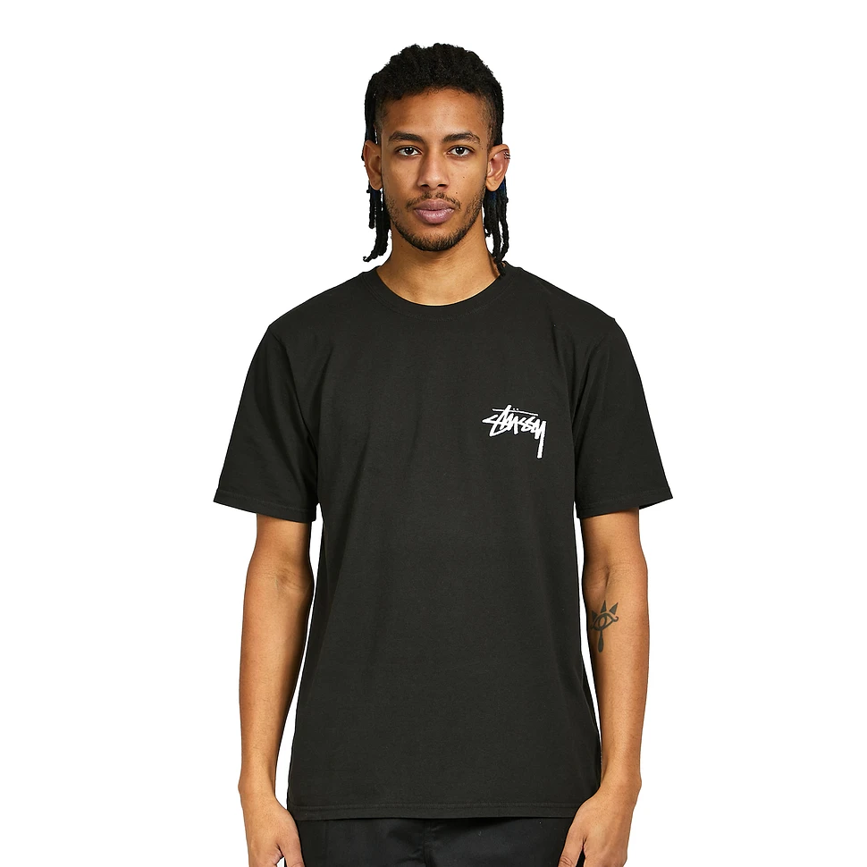 stussy how we re livin pigment dyed tee