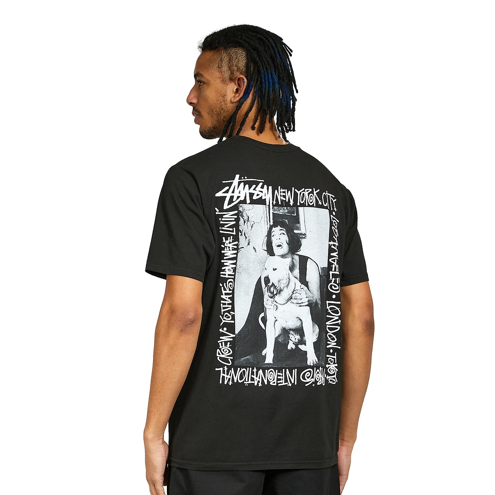 STUSSY HOW WERE LIVIN PIGMENT DYED TEE - Tシャツ/カットソー(半袖