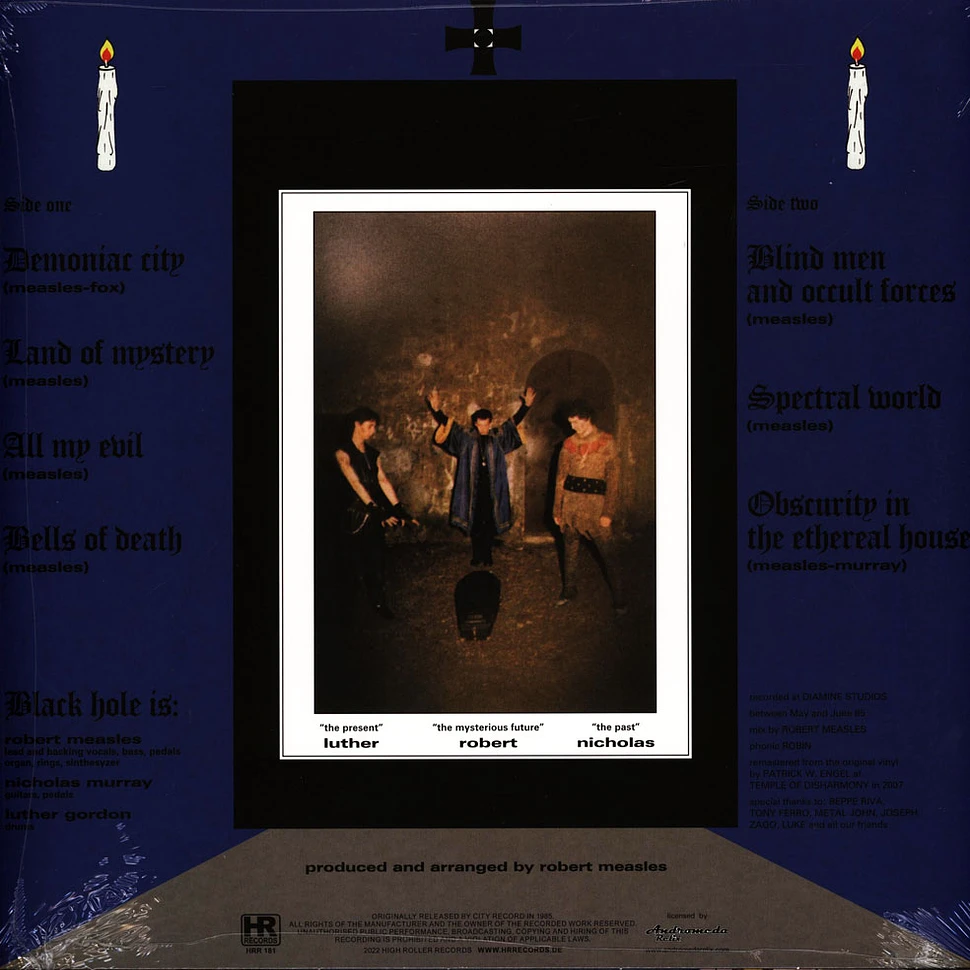 Black Hole Land Of Mystery Black Vinyl Edition Vinyl LP 1985 EU