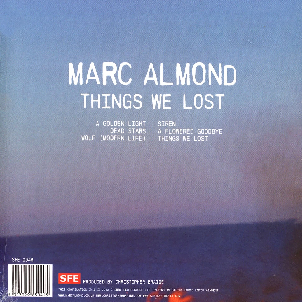 Marc Almond - The Things We Lost Blue Vinyl Edition
