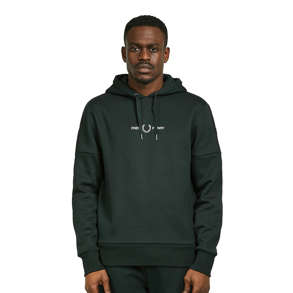 Fred perry green on sale sweatshirt