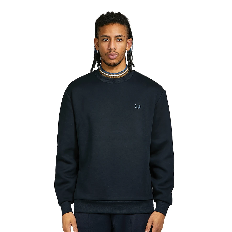 Fred perry hotsell sweatshirt navy