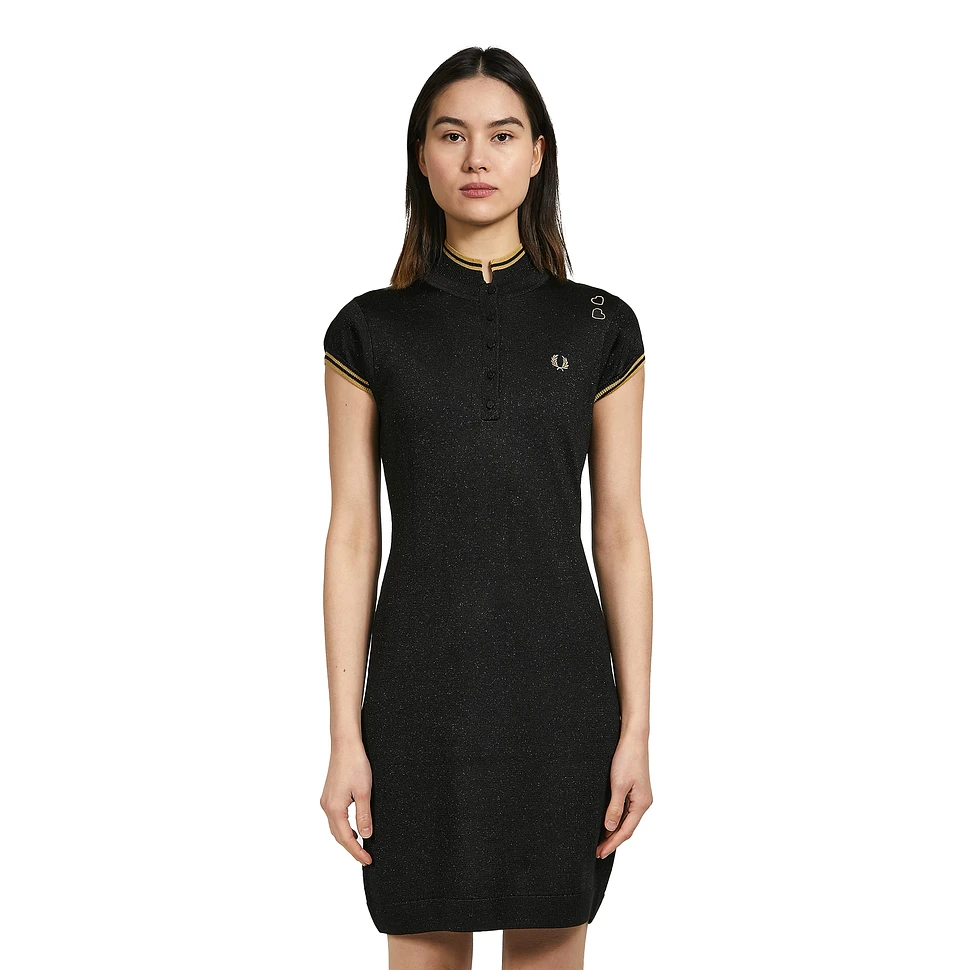 Fred Perry x Amy Winehouse Foundation - Metallic Knitted Dress