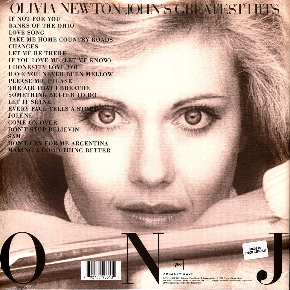 Olivia Newton-John - Olivia Newton-John's Greatest Hits Deluxe